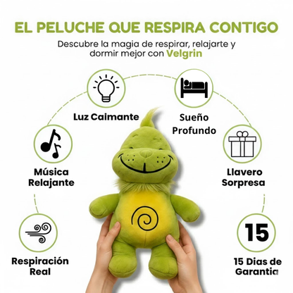 Peluche que Respira Anti Estrés + Llavero Sorpresa